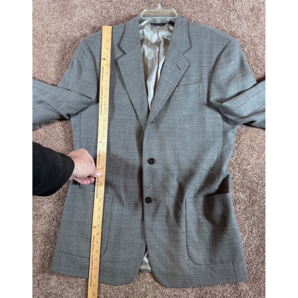 Donna Karan Signature 41R Wool Blend Blazer Jacket Made in Italy Excellent! - Picture 7 of 13